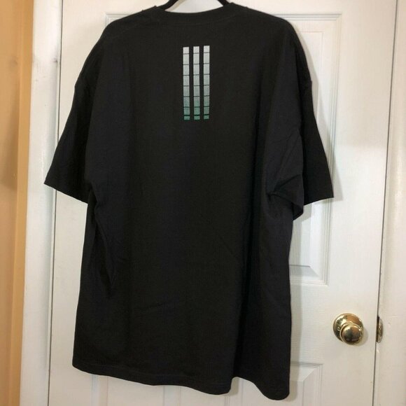 NWOT ADIDAS BOSTON CELTICS Mens Black Crew Neck Short Sleeve T Shirt - Picture 6 of 7